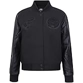 Pro Standard Womens WNBA Classic Triple Black Varsity Jacket