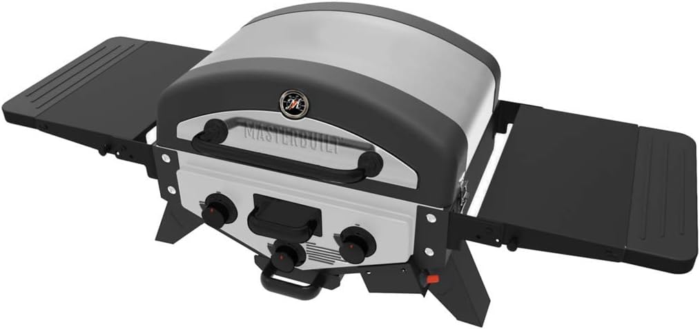 Masterbuilt MB20030519 MPG 300S Tabletop Gas Grill, Stainless (Newer Version)