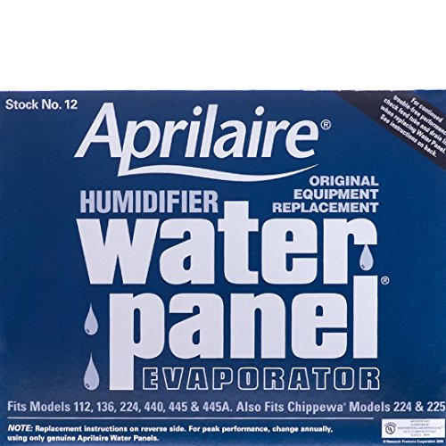 Aprilaire 12 Water Panel Single Pack for Humidifier Models 112, 224, 225, 440, 445, 448