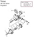 Victor SR350D Oxygen Regulator Rebuild/Repair Parts Kit