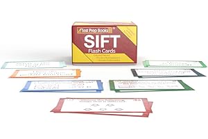 SIFT Exam Flashcards: Army SIFT Flash Cards Study Guide with Practice Test Questions [Full Color Cards]