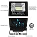 60W Solar Flood Light Outdoor Dusk to Dawn Super Bright 2970 Lumens with Remote