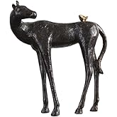 Uttermost Hello Friend - 8.75 inch Horse Sculpture - 8.75 inches Wide by 3.88 inches deep