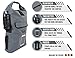Relentless Recreation Dry Bag Backpack | 30L Waterproof - 500D PVC Tarpaulin | Splash Proof Cell Phone Pocket | Rolltop Drybag for Kayaking, Boating, Hiking, Camping, Fishing & All Water Sports | Gray