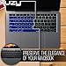 Kuzy - Keyboard Cover for NEWEST MacBook Pro with Touch Bar 13