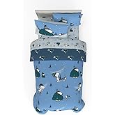 Franco Collectibles Peanuts 7-Piece Bedding Set - King Size Comforter & Sheet Set With Sham, Officially Licensed - View #8