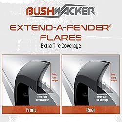 Bushwacker Extend-A-Fender Extended Front & Rear