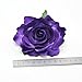 DreamLily Rose Flower Hair Clip Flamenco Dancer Pin up Flower Brooch BC10 (Purple)