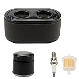 Harbot 127-9252 Air Filter + 120-4276 Oil Filter Tune Up Kit for Toro TimeCutter ZS SS SW MX SWX HD with V-Twin Engine Riding Mower