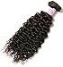 Beauty Forever Brazilian Curly Hair 1 Bundle 95-100g Hair Weave 100% Unprocessed Human Virgin Hair Extensions Natural Color Can Be Dyed And Bleached (26 inch)