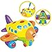Take Apart Toys Set for Toddlers TG651 - 3 in 1 Take Apart Toys for Boys Kit with Lights and Sounds. Make Your Own Plane, Dinosaur Toy and Motorbike by ThinkGizmos (Trademark Protected)