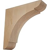 Ekena Millwork BKTW01X06X06OLMA Small Olympic Wood
