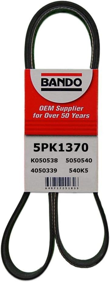 Bando 5PK875 OEM Quality Serpentine Belt: Automotive