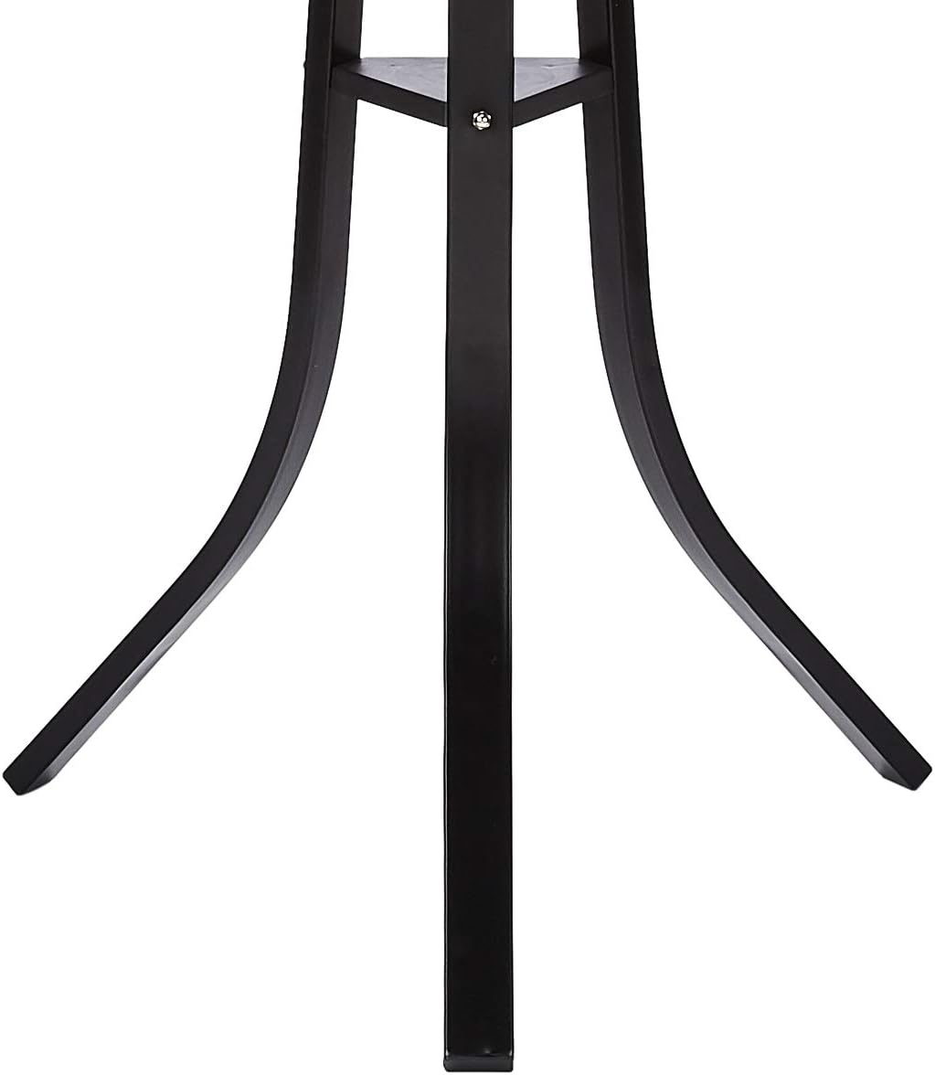 Amazon Basics Standing Metal Coat and Hat Rack - Black - Image 4