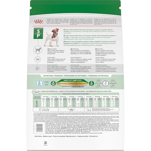 ROYAL CANIN SIZE HEALTH NUTRITION SMALL ADULT DRY DOG FOOD, 4 LB