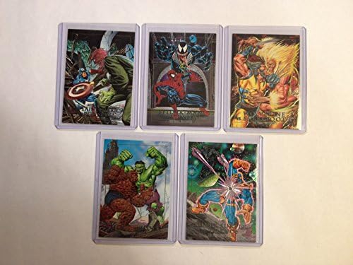 Silver Surfer Marvel MASTERPIECES Battle Spectra Card Set 1D Thru 5D 1992