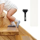 Clear Anti-Slip Stair Step Treads - 24x4 inch Self-Adhesive Grip Tape with Pressure Roller (15 Count)
