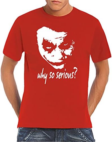 Touchlines Men’s T-Shirt Joker - Why So Serious?