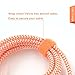 iPhone 5S Charger, 6 Ft iPhone 6S Charger F-color Apple Certified Nylon Braided Lightning to USB Cable for iPhone 6S 6 Plus 5S 5C 5 iPhone SE, iPad Air 2 Mini 2 3 4 iPad Pro iPod Touch 5 Orange