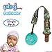 PBnJ baby Pacifier Clip Holder Strap Leash Tether for Boys and Girls with Safe Plastic Clip (Green Camo - Single)