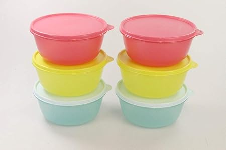 Tupperware Clarissa - Nevera (1,5 L, 2 unidades), color amarillo ...