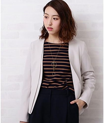 Amazon エヌ ナチュラルビューティーベーシック N Natural Beauty Basic 度詰めボーダーカットソー 121 M Tシャツ カットソー 通販