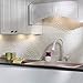 Fasade Easy Installation Rings Gloss White Backsplash Panel for Kitchen and Bathrooms (18