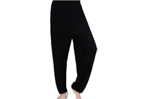 Men Tai Chi Cotton Loose Yoga Summer Martial Arts Kung Fu Training Wushu Chinese Pants Man Breathable Kung Fu Pants for Men
