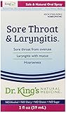 Dr. King's Natural Medicine Sore Throat and Laryngitis, 2 Fluid Ounce