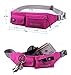 WATERFLY Fanny Pack Slim Soft Polyester Water Resistant Waist Bag Pack for Man Women Carrying iPhone 8 Samsung S6