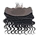 Sunny 6A Brazilian virgin Human Hair Body Wave Free Part Full Lace Frontal Closure with Baby Hair 13