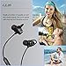 Bluetooth Headphones, GRDE V4.1 Bluetooth Headset with Magnetic Earbuds Snug Fit for Sports (Waterproof Wireless Bluetooth Headphones for 10 Hours Playtime, CVC 6.0 Noise Cancelling Microphone)