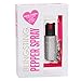 BLINGSTING Pepper Spray – Silver rhinestone keychain case with silver metallic clip – Max Strength 10% OC formula & UV dye marks attacker