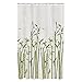 Maytex Bamboo Photo Real PEVA Vinyl Shower Curtain, 70X72