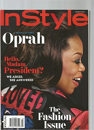 INSTYLE MAGAZINE MARCH 2018 THE FASHION ISSUE OPRAH WINFREY