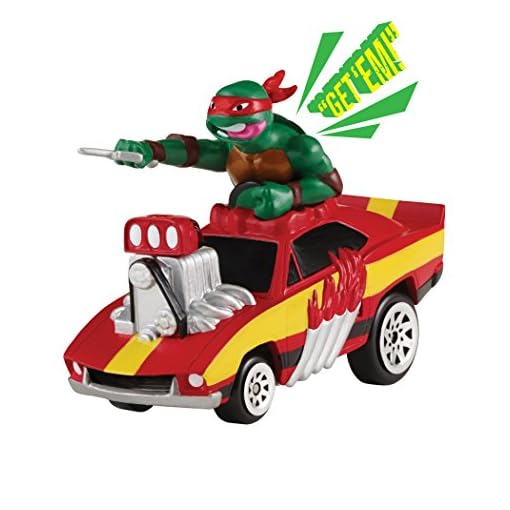 Teenage Mutant Ninja Turtles T-Machines Extreme Speed Demon with Raphael Vehicle with Sound - Image 3