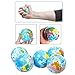 Toy Cubby Hand World Map Squeeze Globe Stress Balls - 3 inches, 12 Pieces