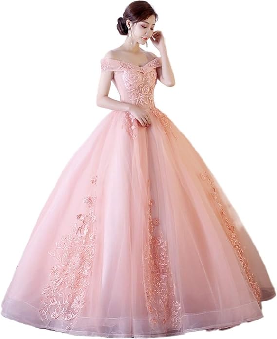 Amazon Gratty 演奏会 ドレス カラードレス ロングドレス 袖ありパーティードレス オフショルダー 結婚式 ワンピース コンサート ステージ 大きいサイズ 編み上げ 花嫁 女子会 発表会 イブニングドレス 通販
