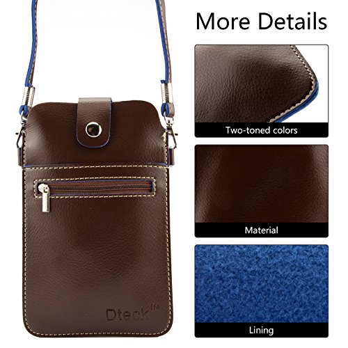 image for iPhone Case, Dteck(TM) Universal Multifunctional PU Leather Mini Phone