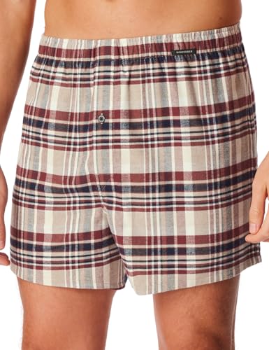 Schiesser Herren 2 Pack Boxershorts Baumwolle Web Multipack-Webboxer Bóxer, Multicolor 2_182124, 7 Hombres