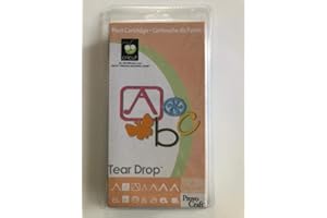 PROVO CRAFT Cricut Tear Drop Cartridge Alphabet & Words