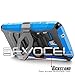 Evocel Alcatel OneTouch Fierce XL Case, [New Generation Series] Belt Clip Holster, Kickstand, & Dual Layer for Alcatel OneTouch Fierce XL 5054 (2015 Release), Blue
