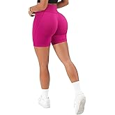SUUKSESS Women Contour Seamless Booty Butt Lift Shorts High Waist Workout Shorts