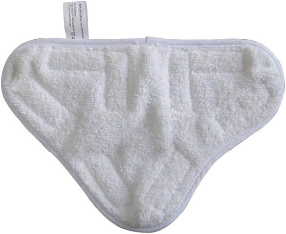 MALAYAS - Microfibre Steam Mop Pads, Floor Washable Replacement Pads, Compatible with Various Steam Mops (Pack of 3)
