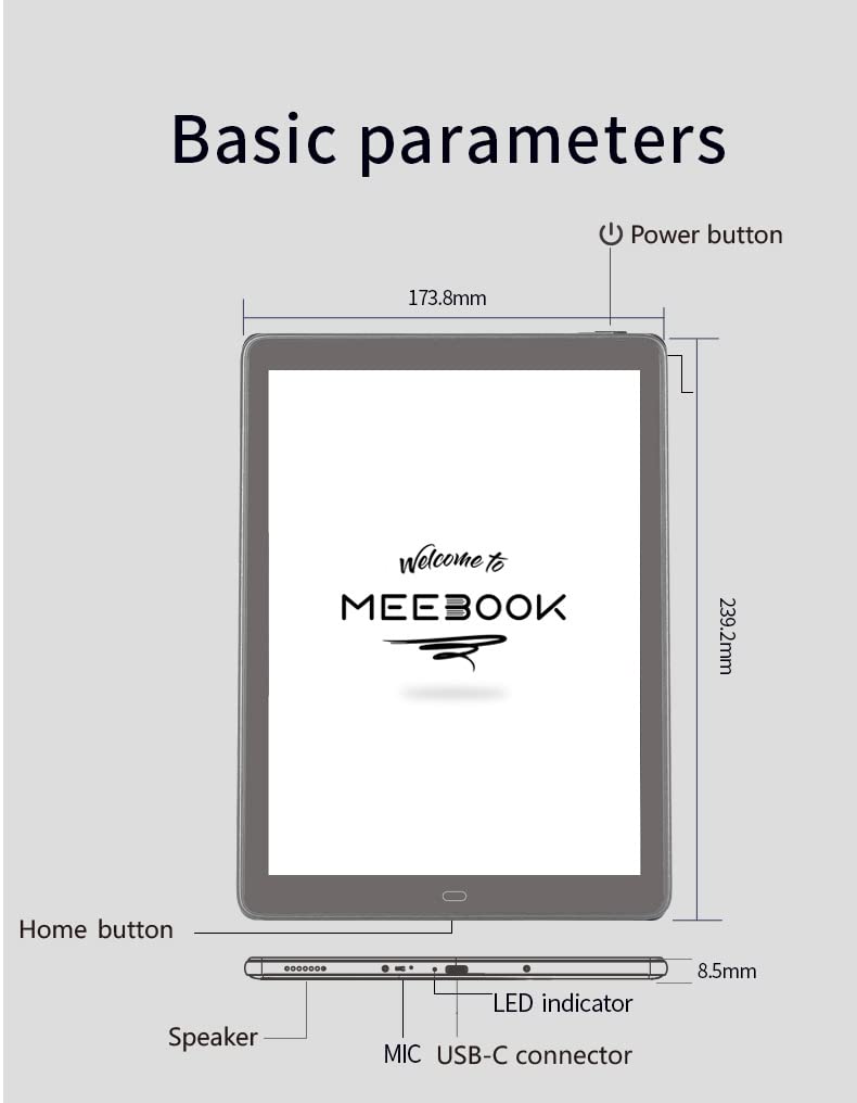 Meebook P10 Pro E-Reader,2022 New 10