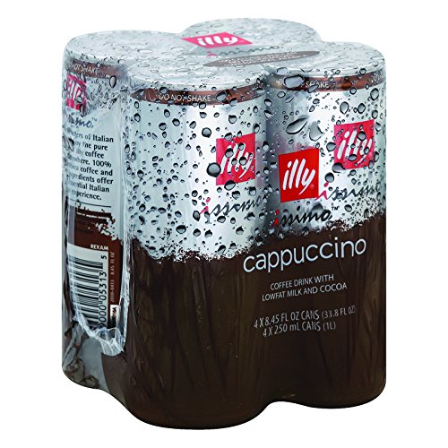 Illy Issimo Cappuccino Coffee Beverage - Case of 6 - 8.45 Fl oz.