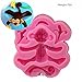 5-Pack Africa Animals Fondant Molds Set- MoldFun Zoo Themed Giraffe Rabbit Elephant Lion Monkey Silicone Mold for Kids Birthday Cake Topper Decorating