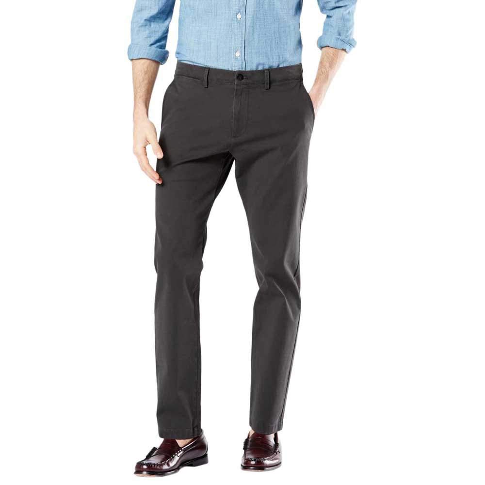Dockers Men's Smart 360 Flex Chino Slim Casual Pants, Steelhead, 29W / 30L
