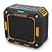Bluetooth Speakers, Mosche Portable Waterproof Bluetooth Speaker 5W for Shower and Outdoor (Black/Orange）