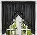Ellis Curtain Stacey Sheer Tailored Tier Pair Curtains, 56